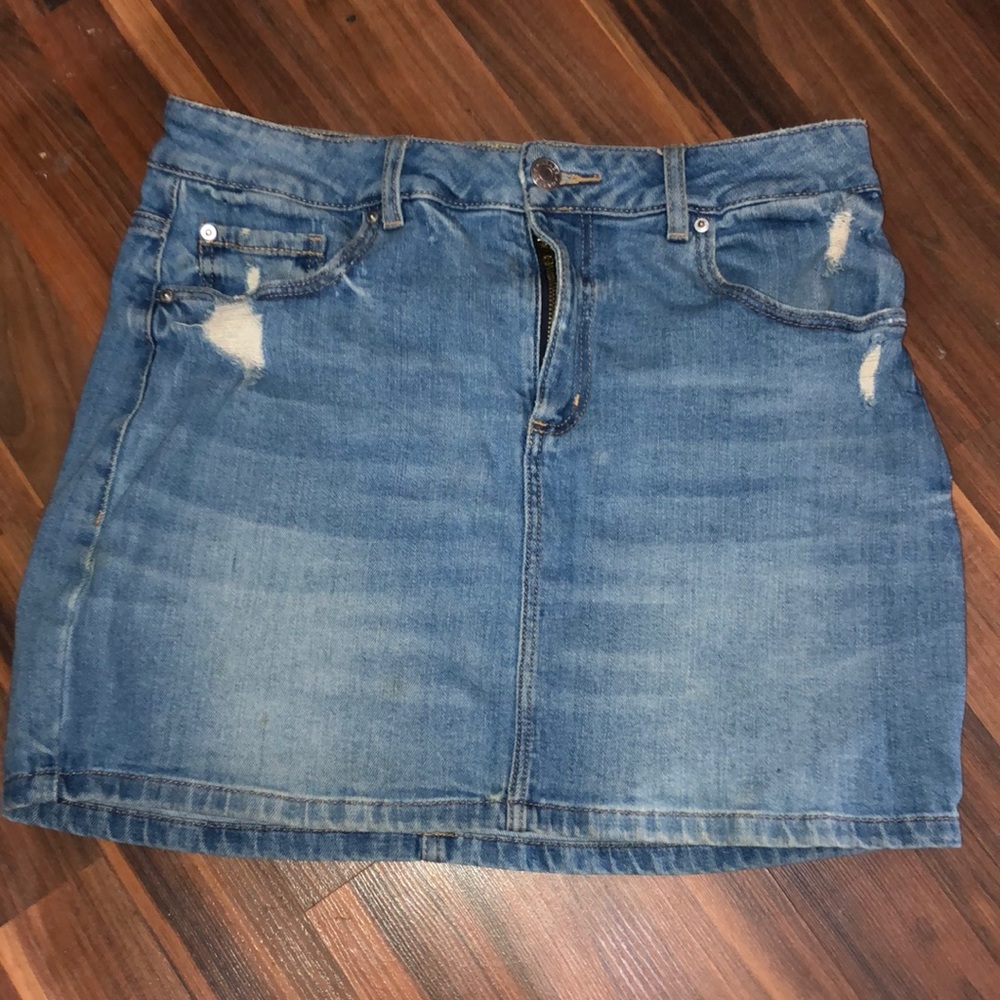 Jean skirt